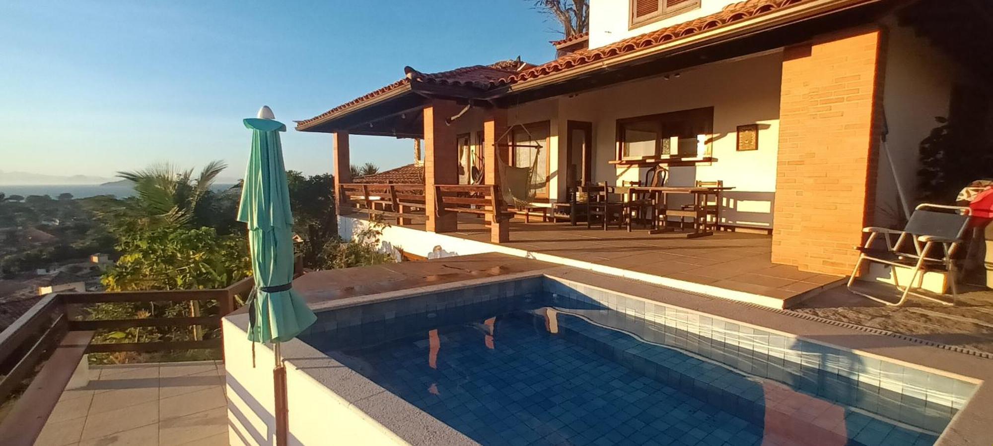 Casa E Piscina Privativa, Vista Para O Mar Em Condominio Pe Na Areia Búzios Zewnętrze zdjęcie