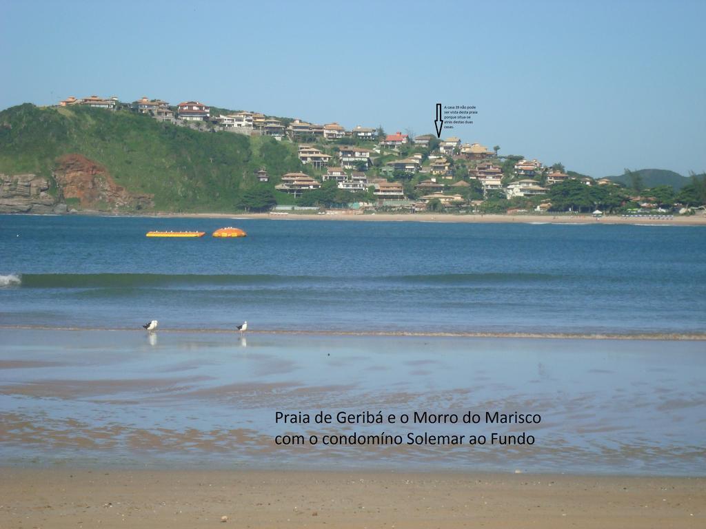 Casa E Piscina Privativa, Vista Para O Mar Em Condominio Pe Na Areia Búzios Zewnętrze zdjęcie